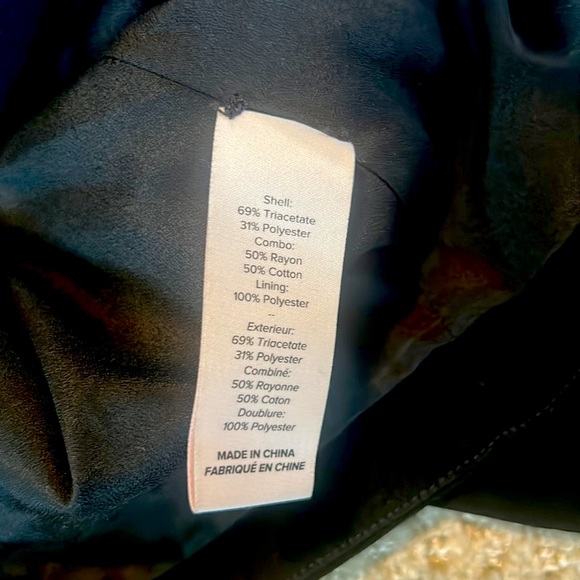 Cinq à Sept NWT Designer Colby Crop Jacket/Top Black/Black Size 8 - Picture 10 of 11